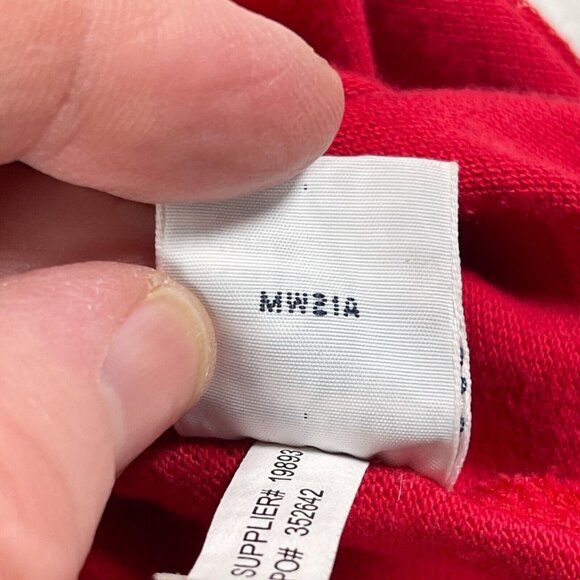 Polo Ralph Lauren Mens Polo Shirt XL Red Cotton Short Sleeve Pocket Black Pony - Picture 8 of 10